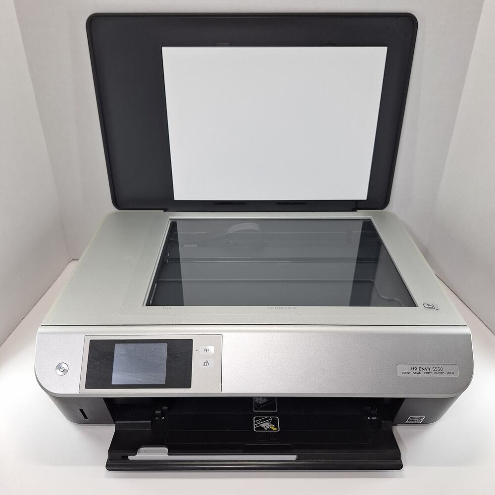 HP Envy 5530 All-In-One Inkjet Printer Color Black Wired Wireless - Tested